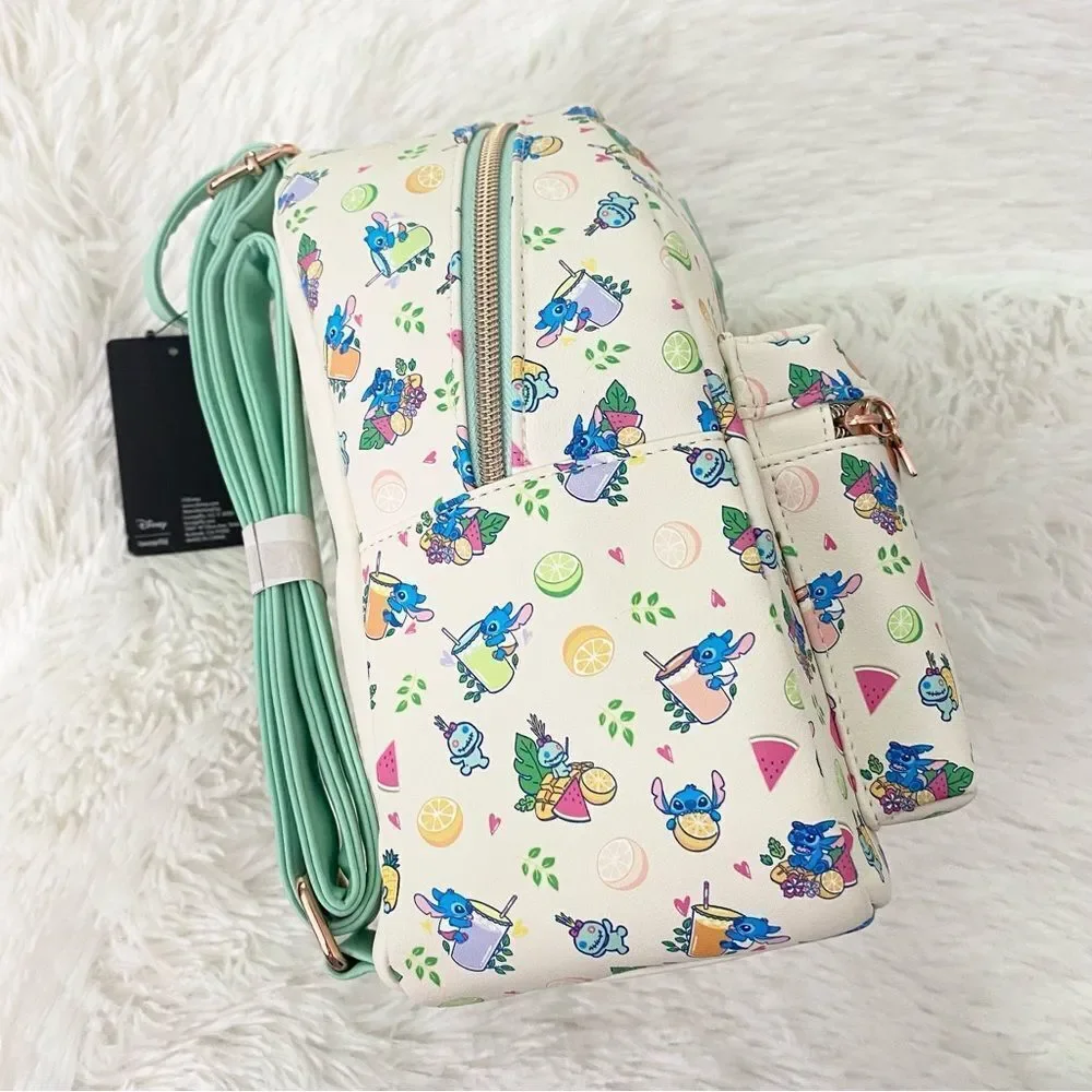 Loungefly Disney Lilo & Stitch Vacation Vibes Mini Backpack